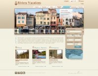Riviera Vacations. Сайт интернет-каталог
